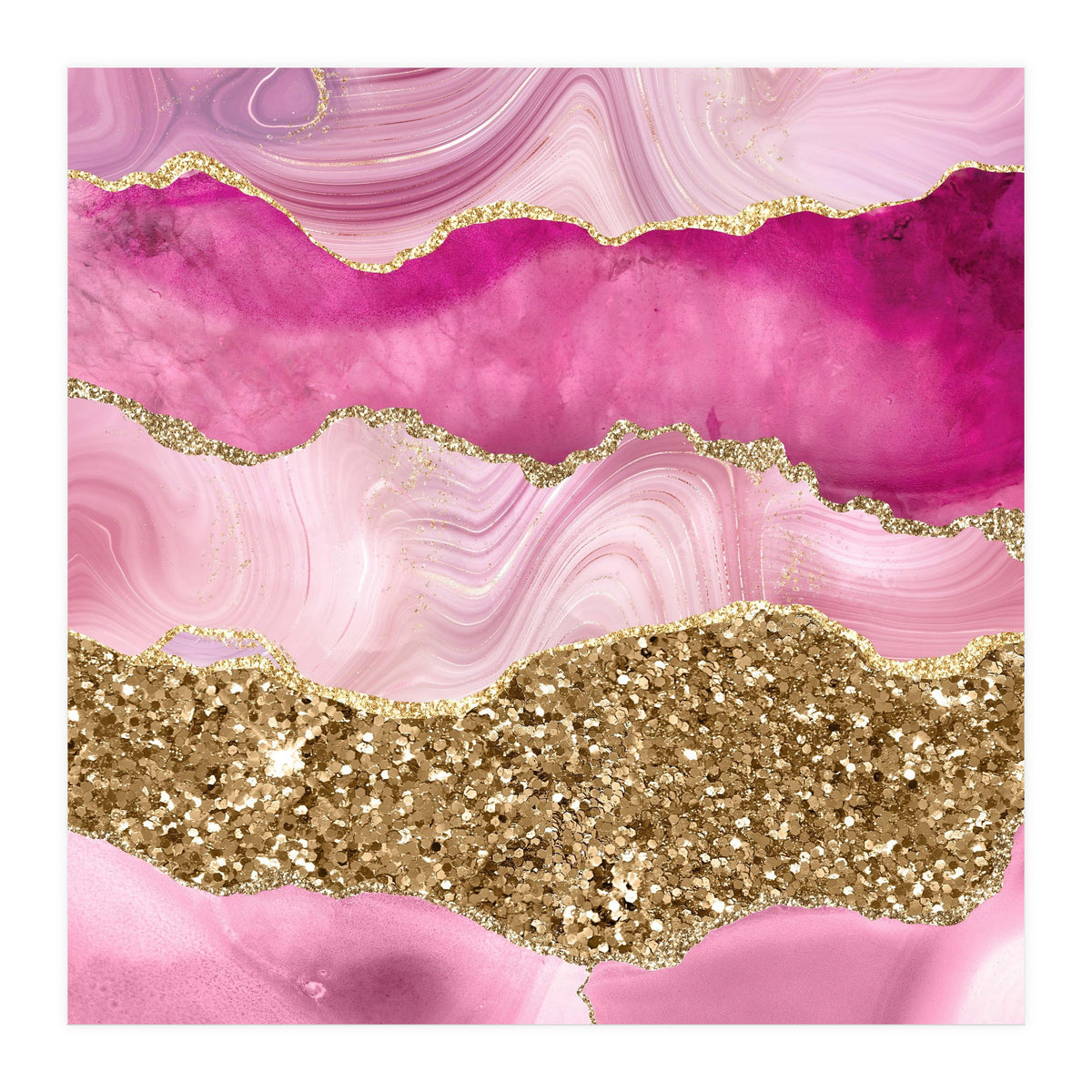 Agate Glitter Dazzle Texture 17  (Print Only)
