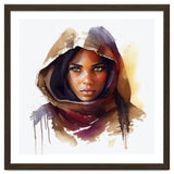 Watercolor Tuareg Woman #3 thumbnail