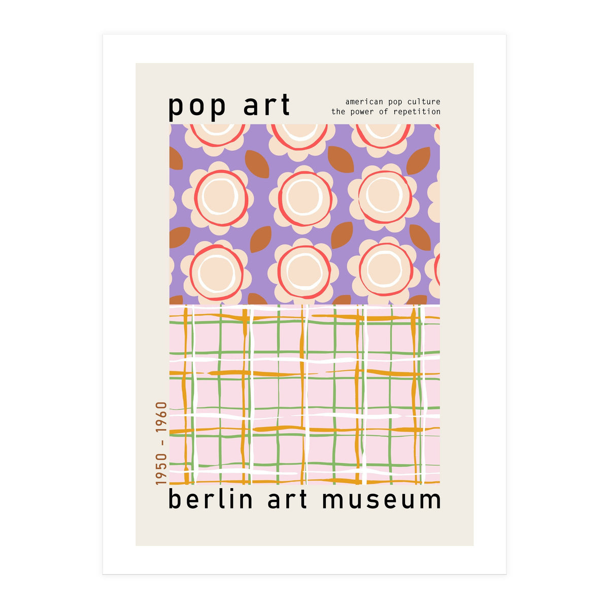 berlin art museum pop art (Print Only)