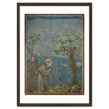 Saint Francis of Assisi preaching to the birds. Giotto. GIOTTO DE BONDONE (1266-1337). thumbnail