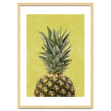 Pineapple Crown, Tropical Summer Fruit Art thumbnail