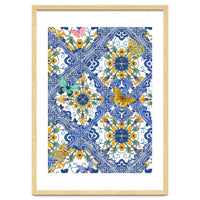 Sicilian Italian Tiles Butterflies And Flowers