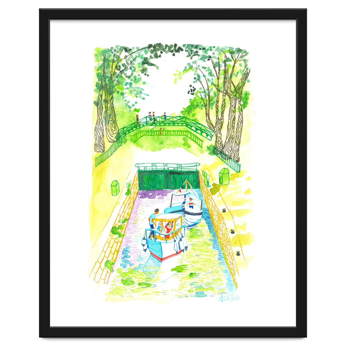 Paris Saint-Martin canal