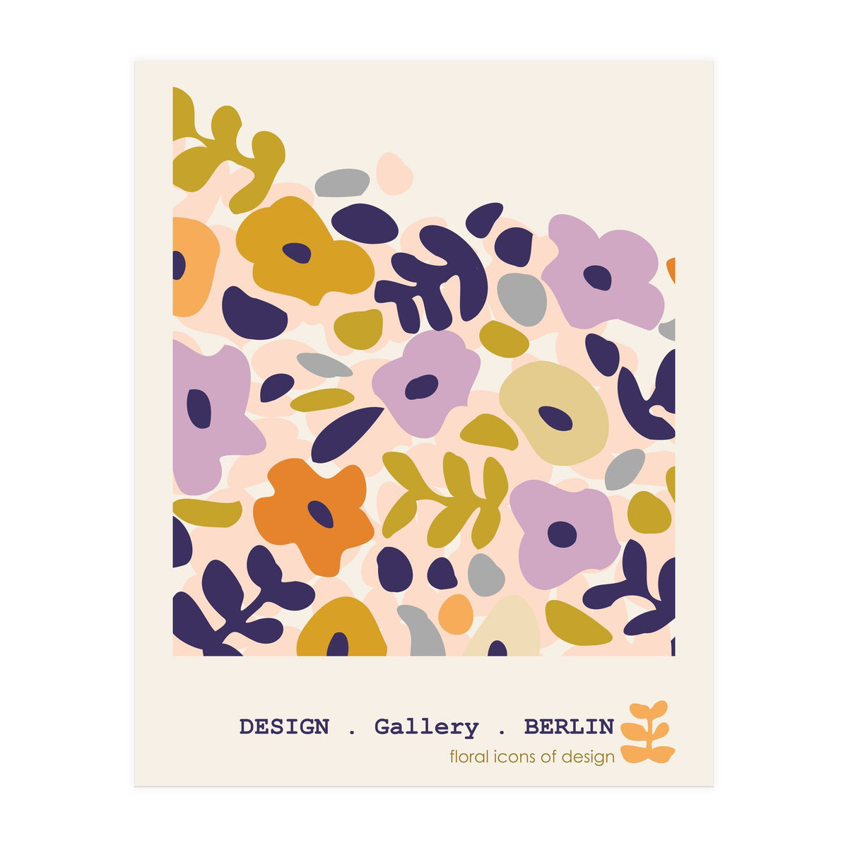Design Gallery Berlin floral icons of design (Print Only)
