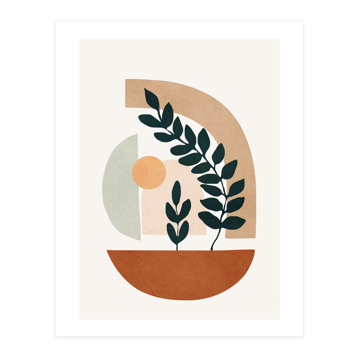 Soft Shapes III (Print Only)
