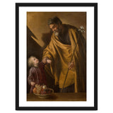 Sebastián Martínez / 'Saint Joseph with the Christ Child'. Ca. 1650. Oil on canvas. thumbnail