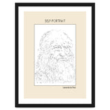 Self Portrait – Leonardo Da Vinci (ascii Art) thumbnail