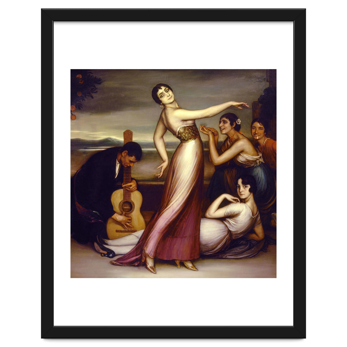 An Allegory of Happiness - 1917 - oil on canvas - 161x157 cm.