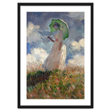 Claude Monet / 'The Woman with a Parasol', 1886, Oil on canvas, 131 × 88 cm. SUZANNE HOSCHEDE. thumbnail