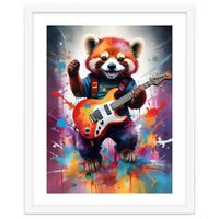 Red Panda Plays Guitar Music