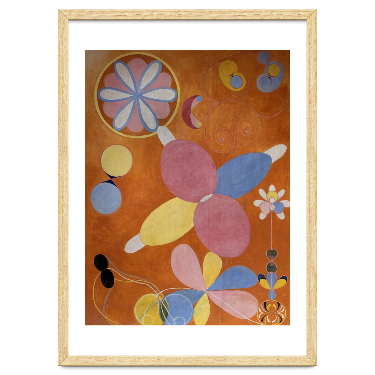 Hilma af Klint - The Ten Largest No 4 Youth Abstract Spiritual Art