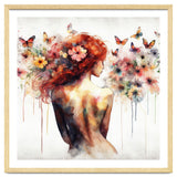 Butterfly Profile In Bloom thumbnail