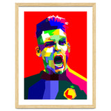 Lautaro Martinez Football Striker Pop Art thumbnail