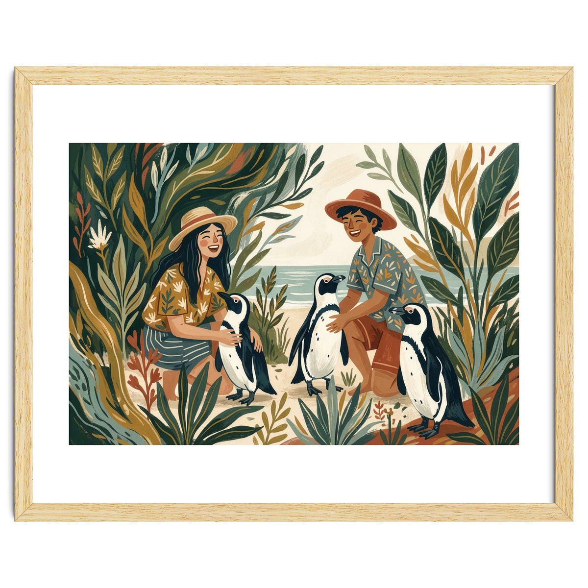 Coastal Penguin Adventure