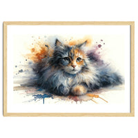 Whimsical Kitten Splash