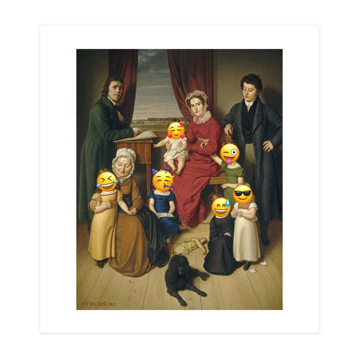 Emoji painting 7 (Print Only)