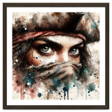 Watercolor Pirate Woman #1 thumbnail