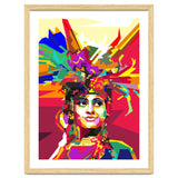 Beauty Traditional Ethnic Woman Pop Art thumbnail