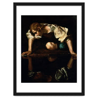 Caravaggio – Narcissus (ca. 1600) | Dramatic Baroque Masterpiece