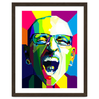 Chester Bennington Lingkin Park Pop Art Wpap