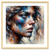 Intense Abstract Side Portrait thumbnail