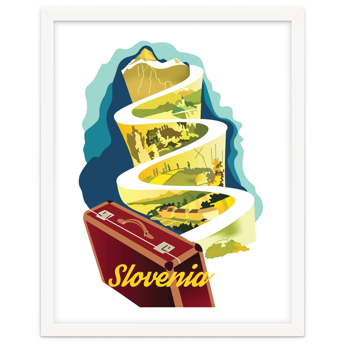 Slovenia, Mountain Road