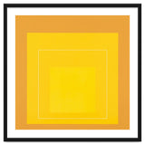 JOSEF ALBERS - HOMAGE TO THE SQUARE ORANGE YELLOW thumbnail