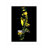 Phil Woods American Jazz Saxophonist Legend (Print Only)