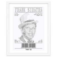 Receipt Art Frank Sinatra