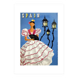 Spain, A Lady in Traditional Costume (Print Only) thumbnail