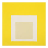 JOSEF ALBERS - HOMAGE TO THE SQUARE YELLOW WHITE (Print Only) thumbnail