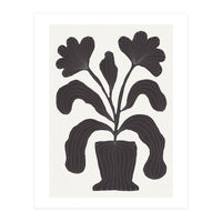 Linocut Flowers #2 (Print Only)