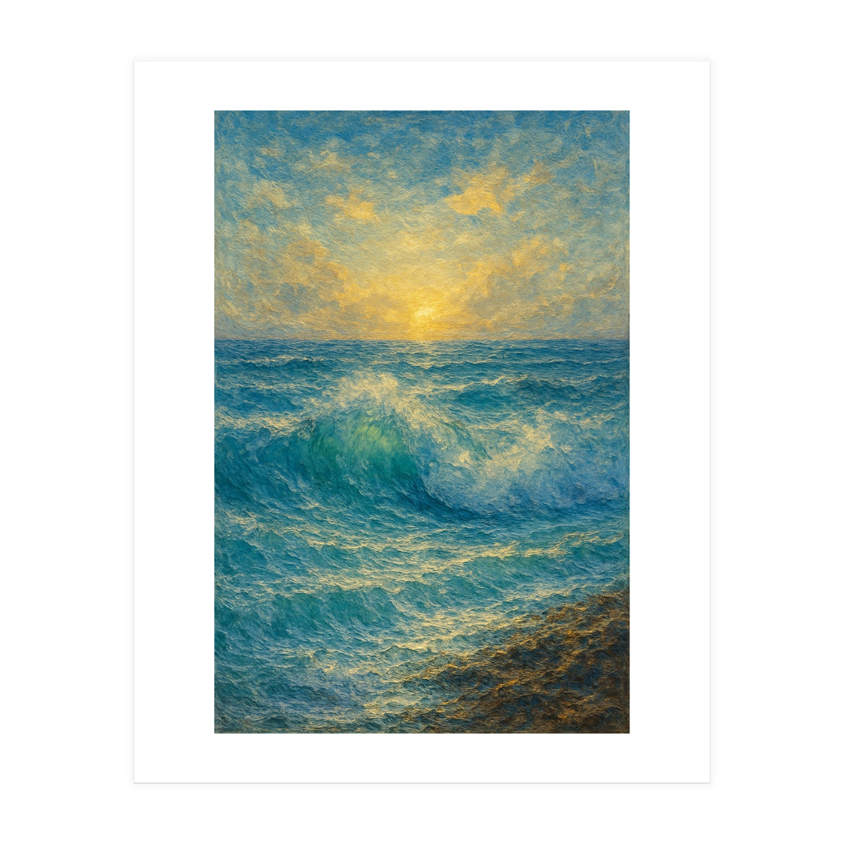 "Voice of the Sea” From the collection “Symphony of the Elements” (Print Only)