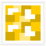 Yellow Abstract Square Tiles Pattern thumbnail