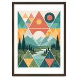 Geometric Convergence: A Mosaic of the Alpine Wilderness thumbnail