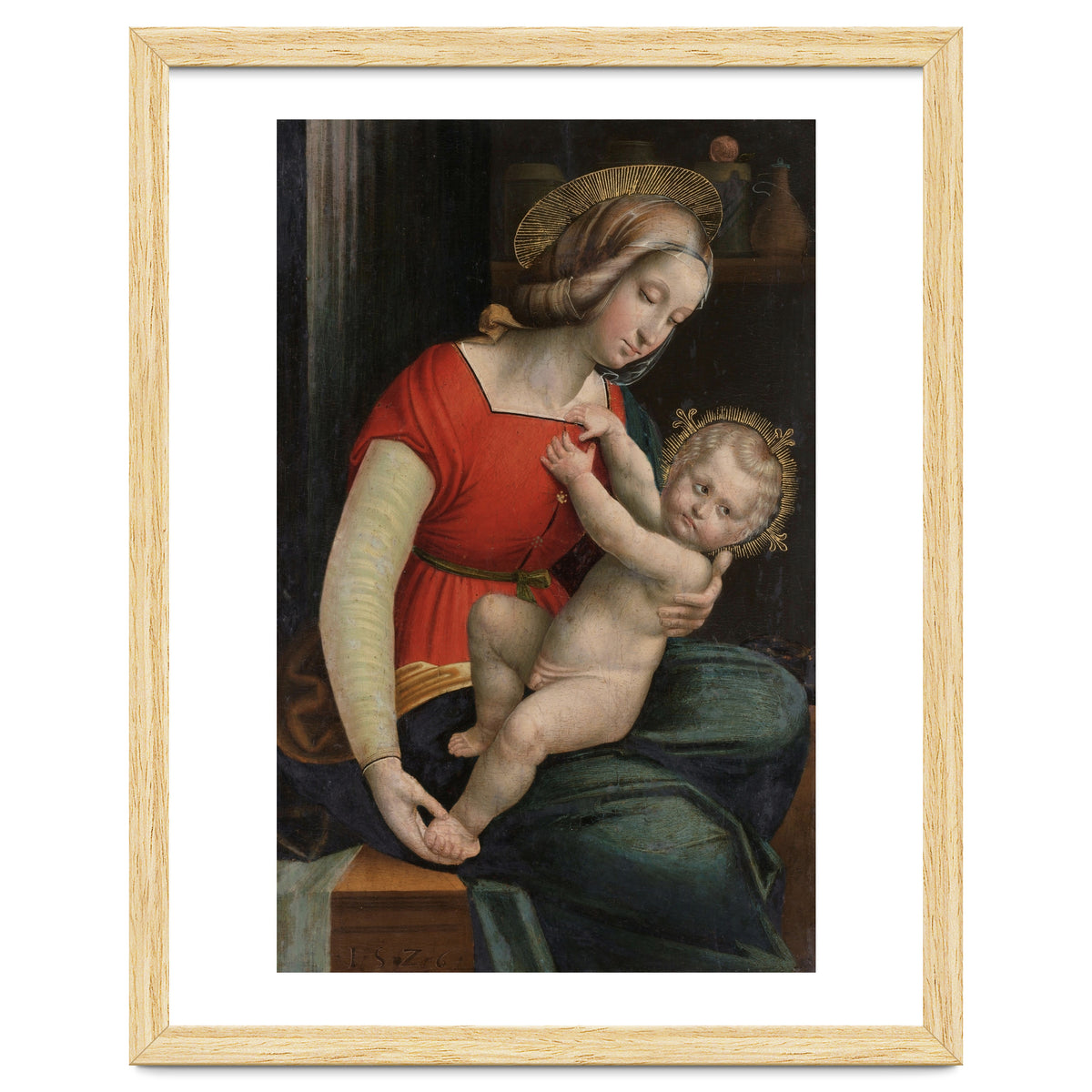 Defendente Ferrari – Madonna and Child (1526)