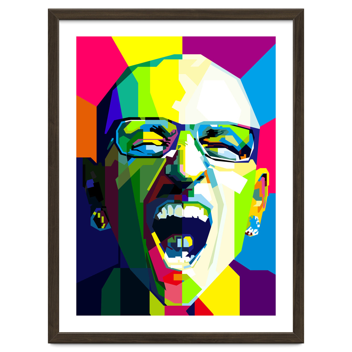 Chester Bennington Lingkin Park Pop Art Wpap