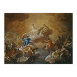 Corrado Giaquinto / 'La Santísima Trinidad, la Virgen y santos', 1755-1756, Italian School. (Print Only) thumbnail
