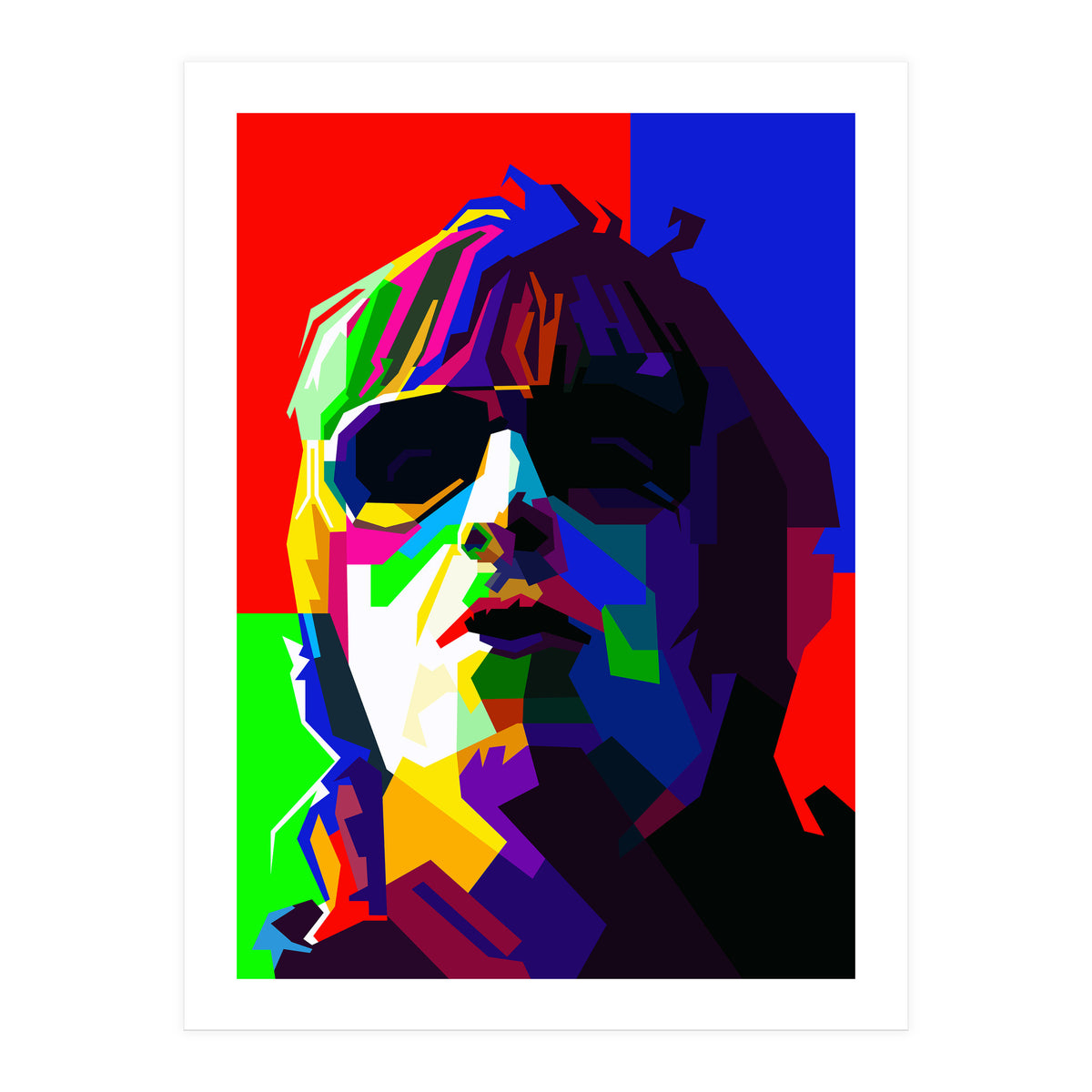 Liam Galagher OASIS Singer Pop Art WPAP (Print Only)