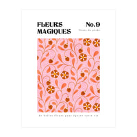Magical Flowers No.9 Peachy Florals (Print Only)