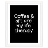 Coffee and art are my life therapy thumbnail