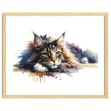 Maine Coon Resting Portrait thumbnail