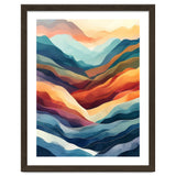 Abstract Ethereal Mountain Landscape thumbnail
