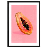 Papaya fruit illustration thumbnail