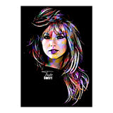 Taylor Swift Colorful Art 2 (Print Only) thumbnail