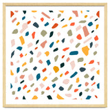 TerrazzoTerrazzo, Abstract Quirky Shapes Bohemian Modern Pattern Confetti Celebration Random Colorful Shapes thumbnail