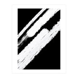 Abstract Brown and Black Lines (Print Only) thumbnail