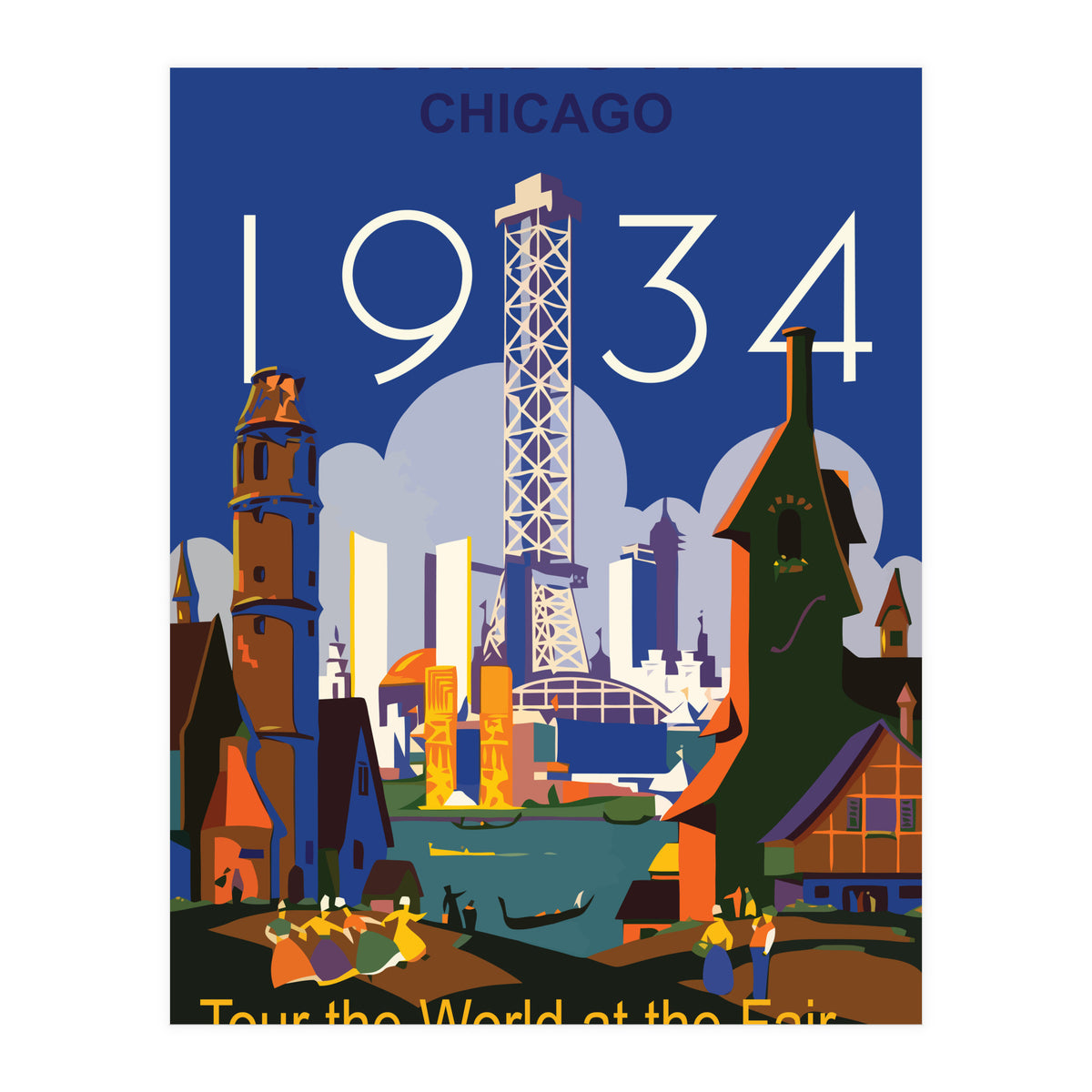 Chicago, World Fair (Print Only)