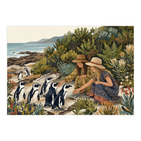 Penguin Coast Encounter (Print Only)