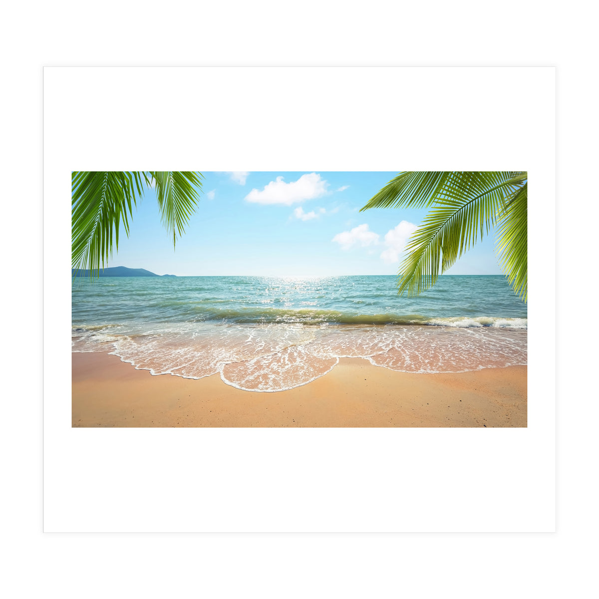 Tropical Beach (Print Only)